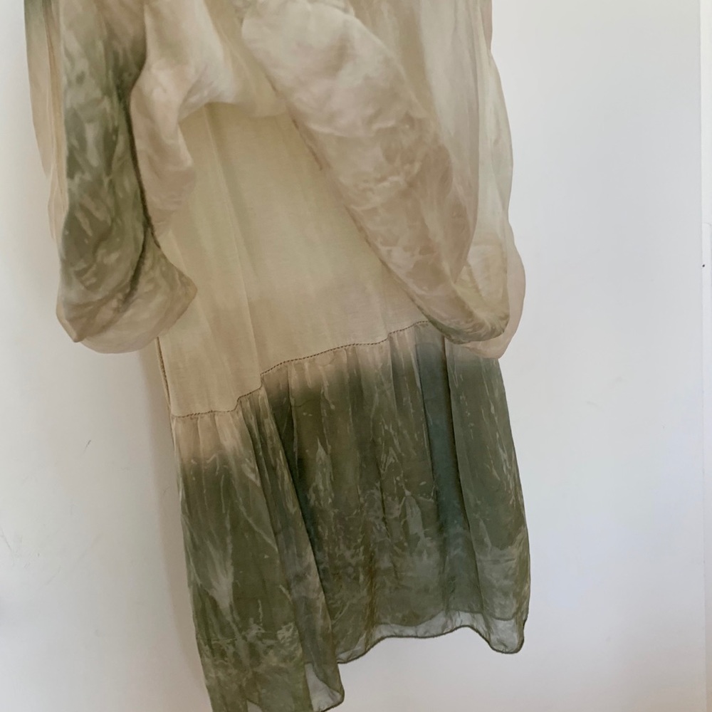 Silk Blouson dress - Picture 6 of 8
